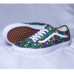 Vans Old Skool Tapered Skate Shoe - Mushrooms- NWT-